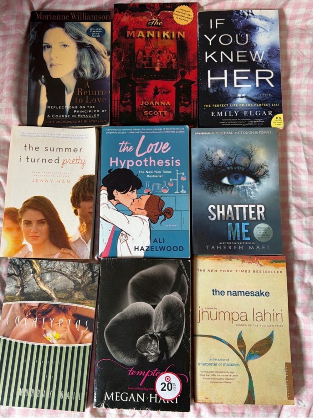 Assorted Paperback Book Lot — Mixed Covers (Brown, Black, Cream)